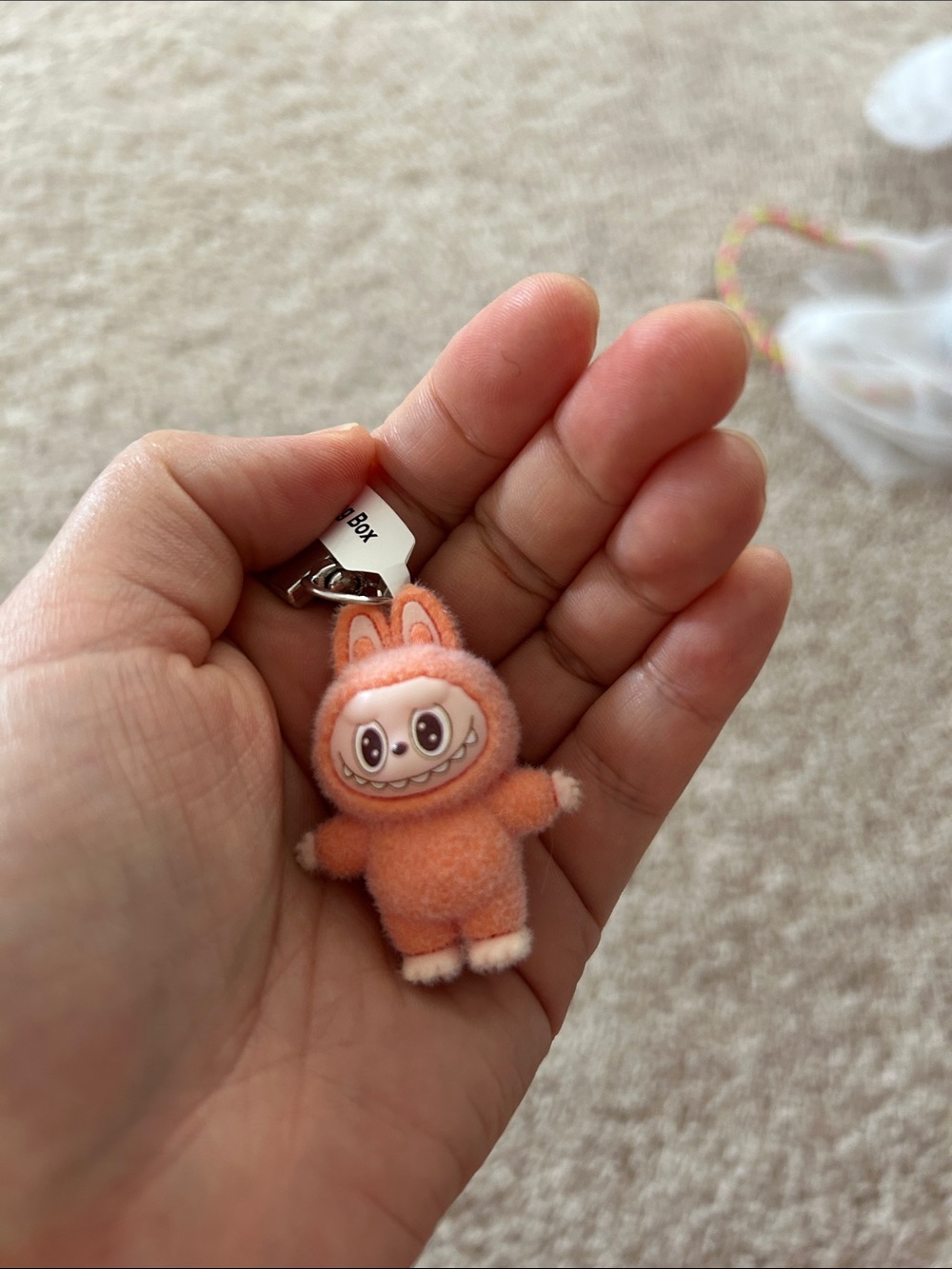 Labubu bag charm